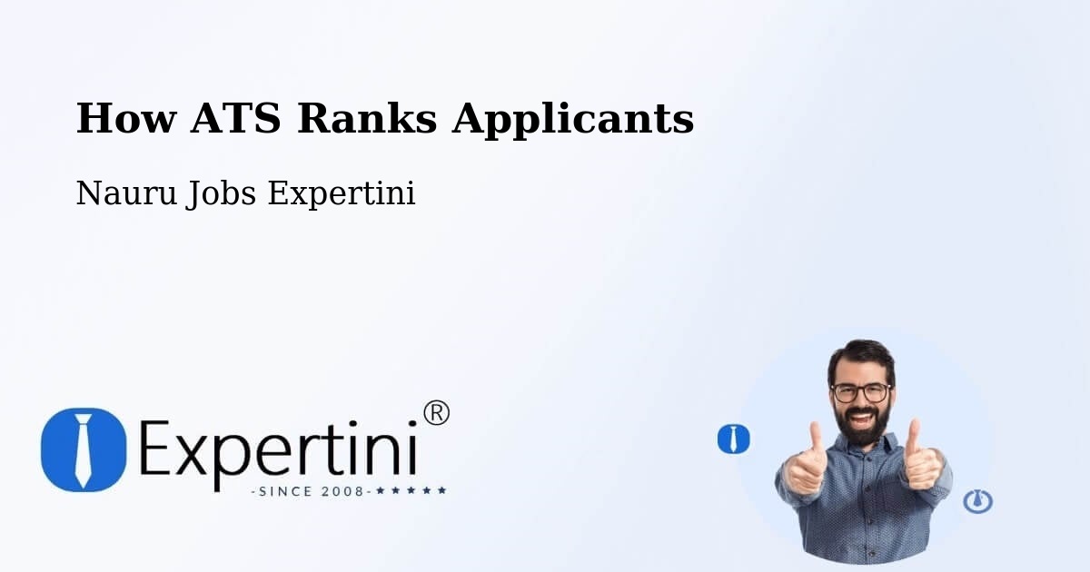 How ATS Ranks Applicants - Nauru Jobs Expertini